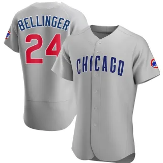 Authentic Men's Cody Bellinger Chicago Cubs Road Jersey - Gray