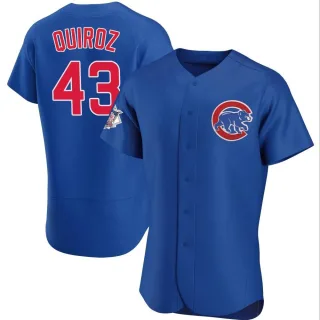 Authentic Men's Esteban Quiroz Chicago Cubs Alternate Jersey - Royal