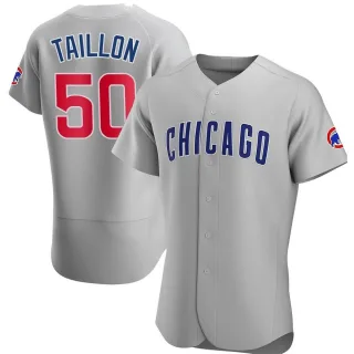 Authentic Men's Jameson Taillon Chicago Cubs Road Jersey - Gray