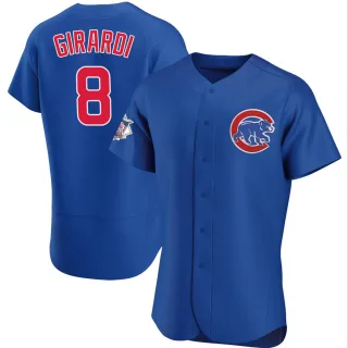 Authentic Men's Joe Girardi Chicago Cubs Alternate Jersey - Royal