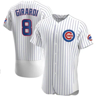 Authentic Men's Joe Girardi Chicago Cubs Home Jersey - White