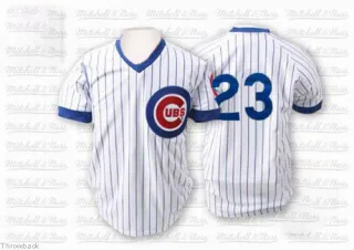 Authentic Men's Ryne Sandberg Chicago Cubs Throwback Jersey - White