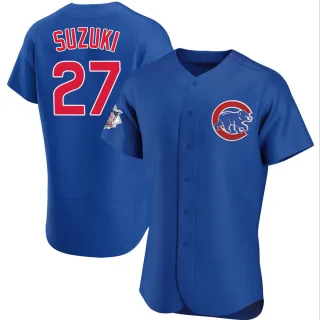 Authentic Men's Seiya Suzuki Chicago Cubs Alternate Jersey - Royal