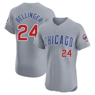 Elite Men's Cody Bellinger Chicago Cubs Road Jersey - Gray