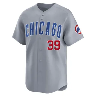 Limited Men's Ethan Roberts Chicago Cubs Road Jersey - Gray