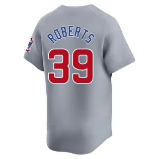 Limited Men's Ethan Roberts Chicago Cubs Road Jersey - Gray