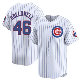 Limited Men's Gavin Hollowell Chicago Cubs Home Jersey - White