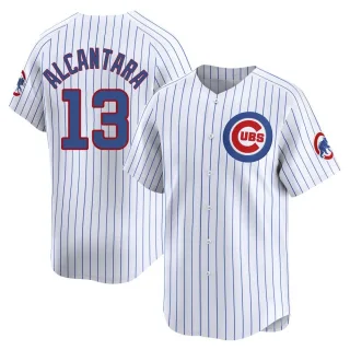 Limited Men's Kevin Alcantara Chicago Cubs Home Jersey - White