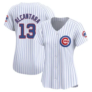 Limited Women's Kevin Alcantara Chicago Cubs Home Jersey - White