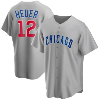 Codi Heuer Men's Chicago Cubs Home Cooperstown Collection Jersey - White  Replica