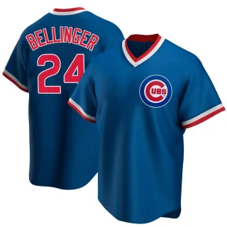 Replica Men's Cody Bellinger Chicago Cubs Road Cooperstown Collection Jersey - Royal