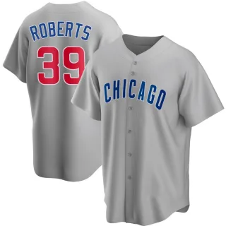 Replica Men's Ethan Roberts Chicago Cubs Road Jersey - Gray