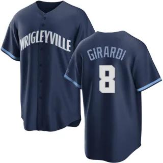 Replica Men's Joe Girardi Chicago Cubs 2021 City Connect Jersey - Navy