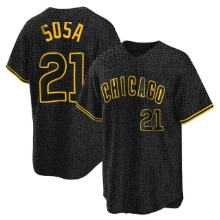 Fanatics Sammy Sosa Road Gray Men's Replica Jersey 4X-Large