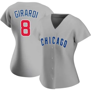 Replica Women's Joe Girardi Chicago Cubs Road Jersey - Gray