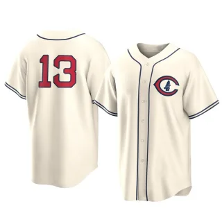 Replica Youth Kevin Alcantara Chicago Cubs 2022 Field Of Dreams Jersey - Cream