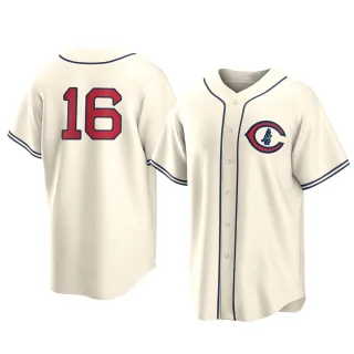 Replica Youth Patrick Wisdom Chicago Cubs 2022 Field Of Dreams Jersey - Cream